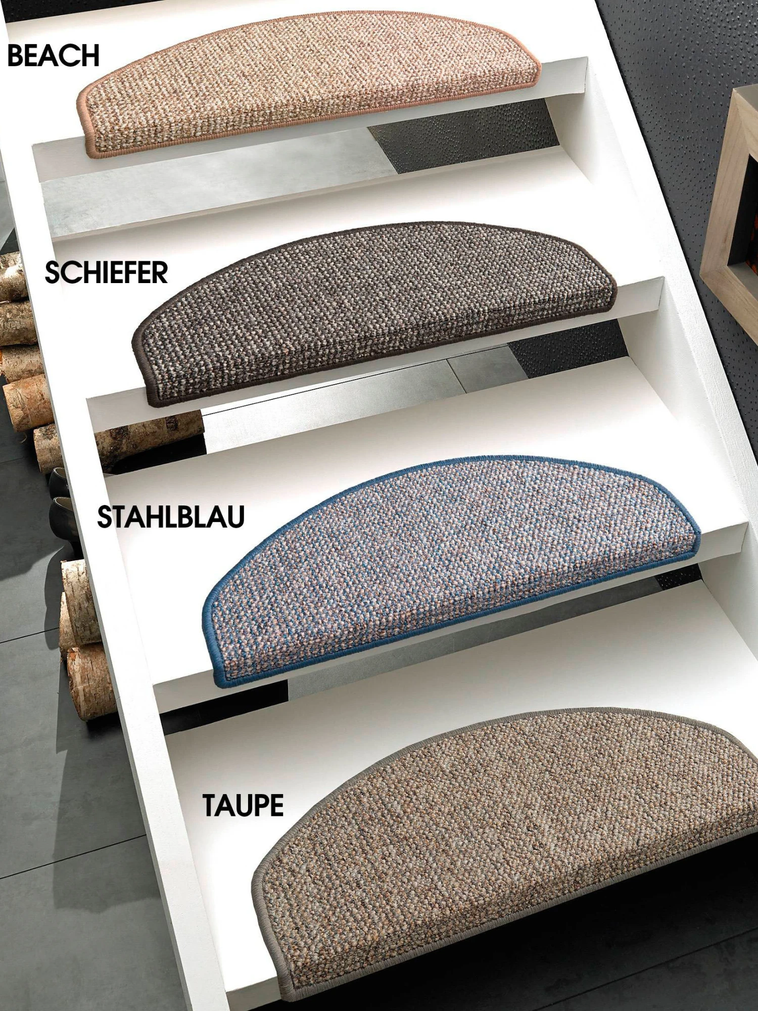 Stufenmatte, Taupe 3 Stufenmatte, Taupe