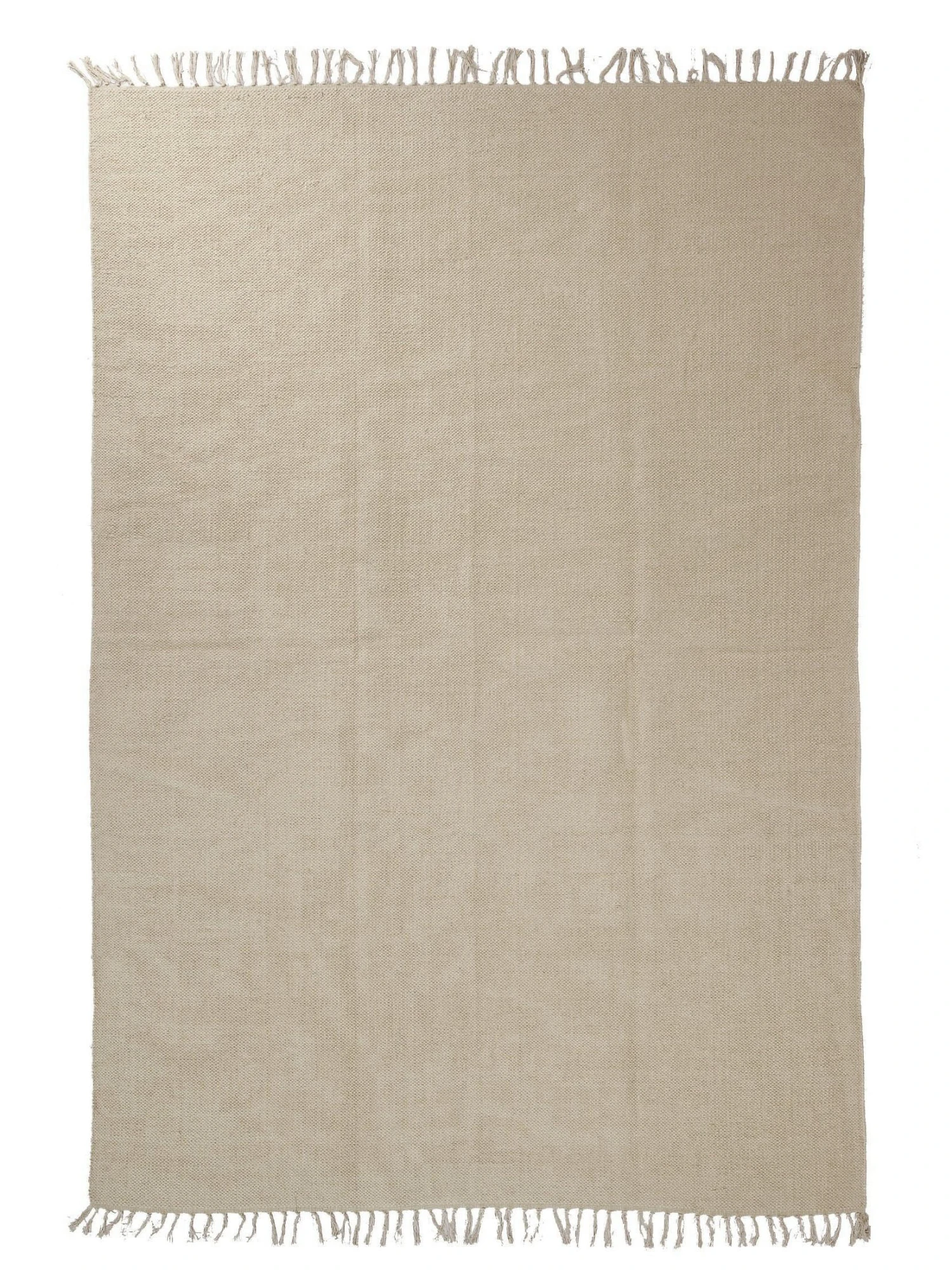 Baumwoll-Teppich, Beige 4 Baumwoll-Teppich, Beige – Bild 2