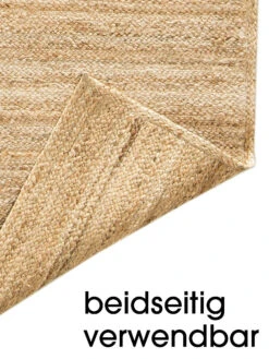 Jute-Teppich, Hellbeige -Teppiche Verkäufe 6424 26991 Lupe