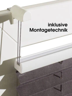 Plissee, Anthrazit -Teppiche Verkäufe 6790 28923 Lupe