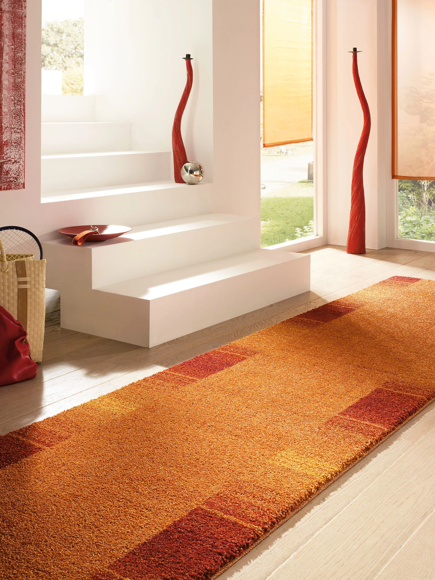 Läufer, Orange 8102 3 Läufer, Orange 8102