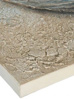 Leinwand-handgemalt, Grau -Teppiche Verkäufe AltesHolzboot Leinwandbild Grau 100x100 lup2