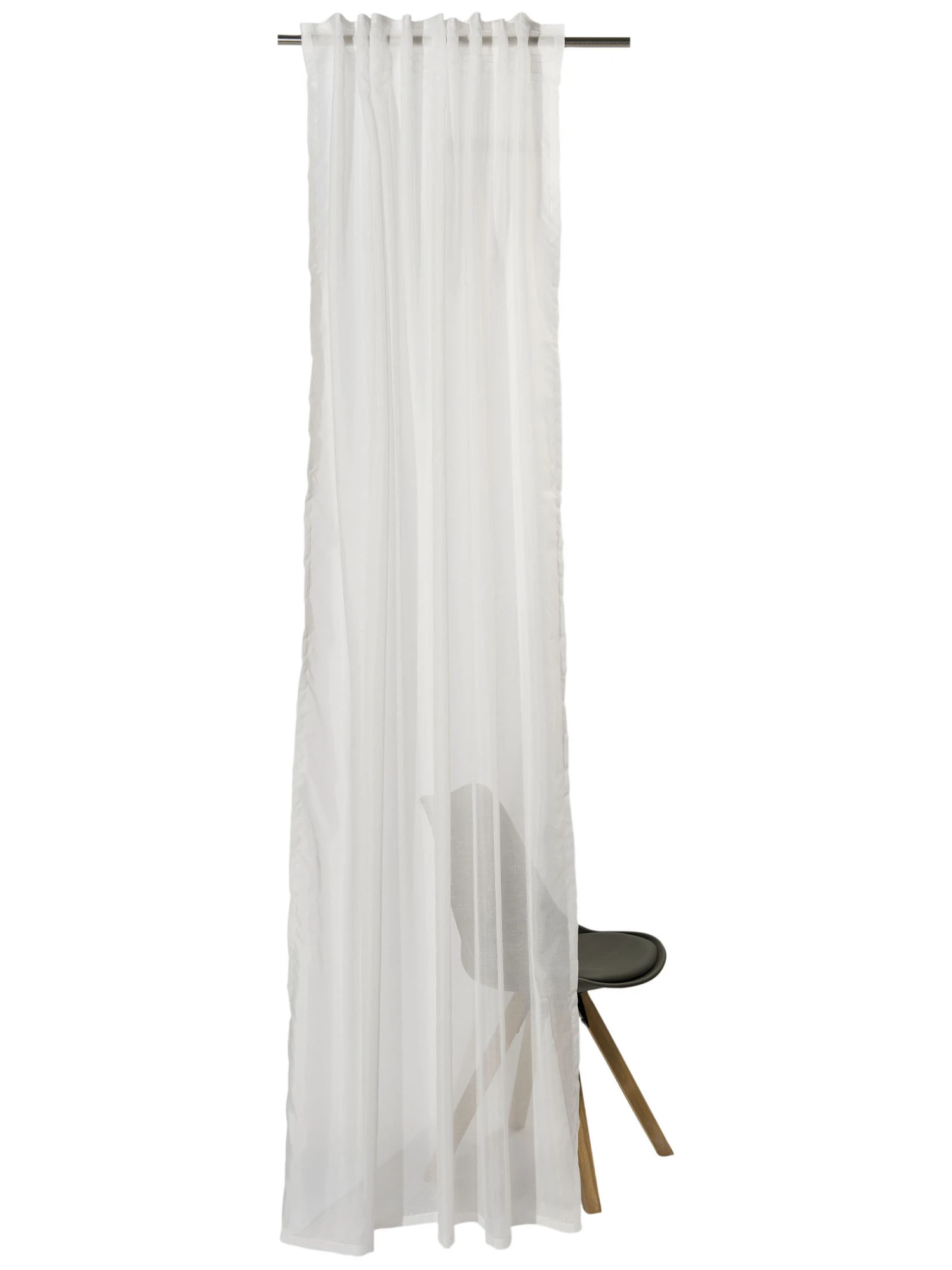Vorhang Mit Gardinenband, Ecru 5 Vorhang Mit Gardinenband, Ecru – Bild 3
