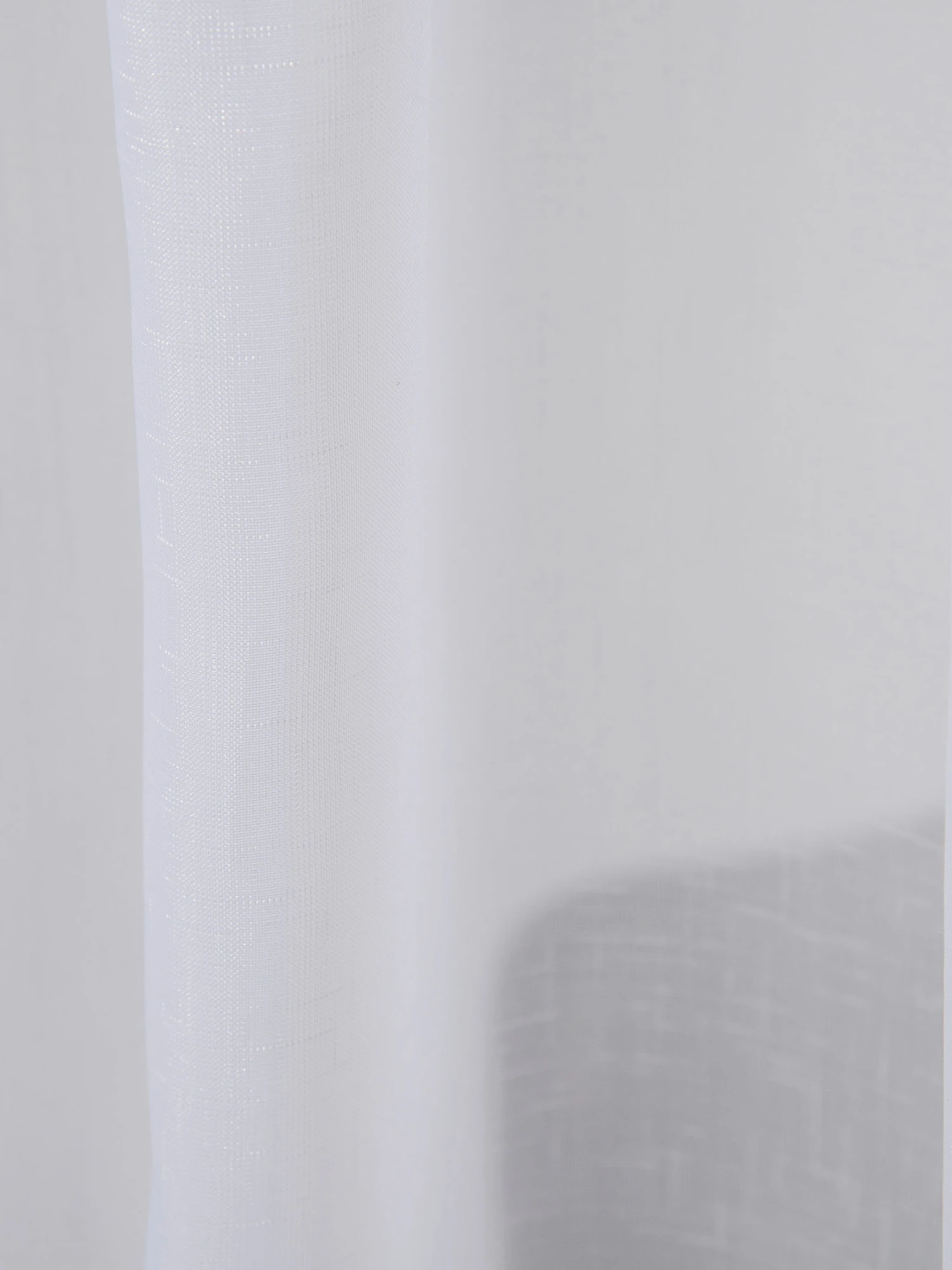 Vorhang Mit Gardinenband, Weiss 7 Vorhang Mit Gardinenband, Weiss – Bild 5