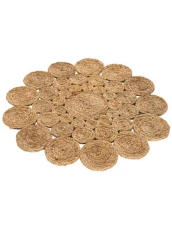 Jute-Teppich, Nature -Teppiche Verkäufe Antella JuteTeppich Braun Nature 90rund fper