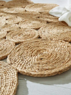 Jute-Teppich, Nature -Teppiche Verkäufe Antella JuteTeppich Braun Nature 90rund lup2