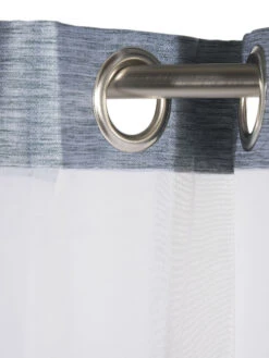 Ösenschal, Aqua 10 Ösenschal, Aqua -Teppiche Verkäufe Aria Gardine Oesenschal Blau Aqua 140x245 lup1