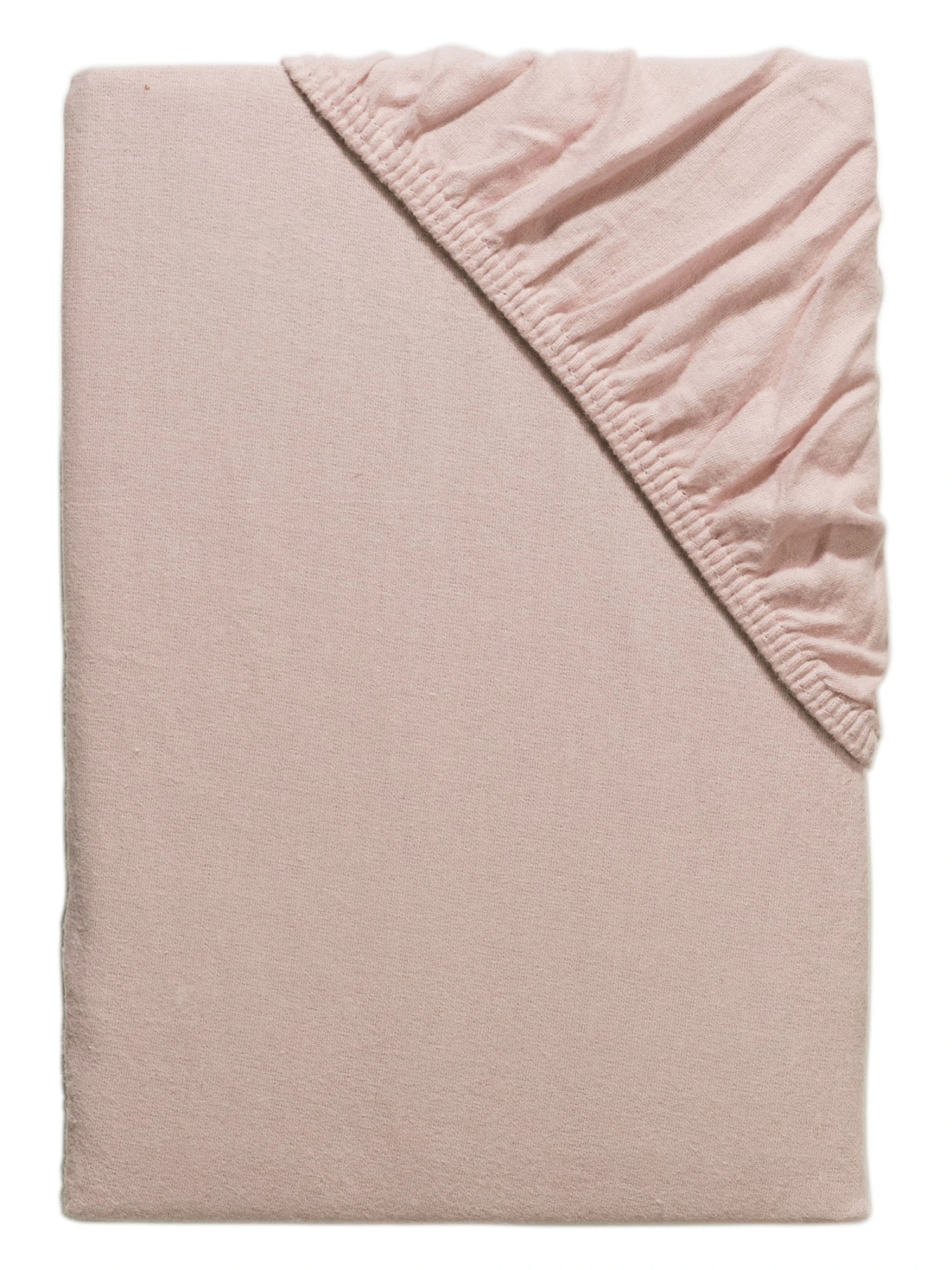 Flanell-Spannbetttuch, Altrosa 3 Flanell-Spannbetttuch, Altrosa