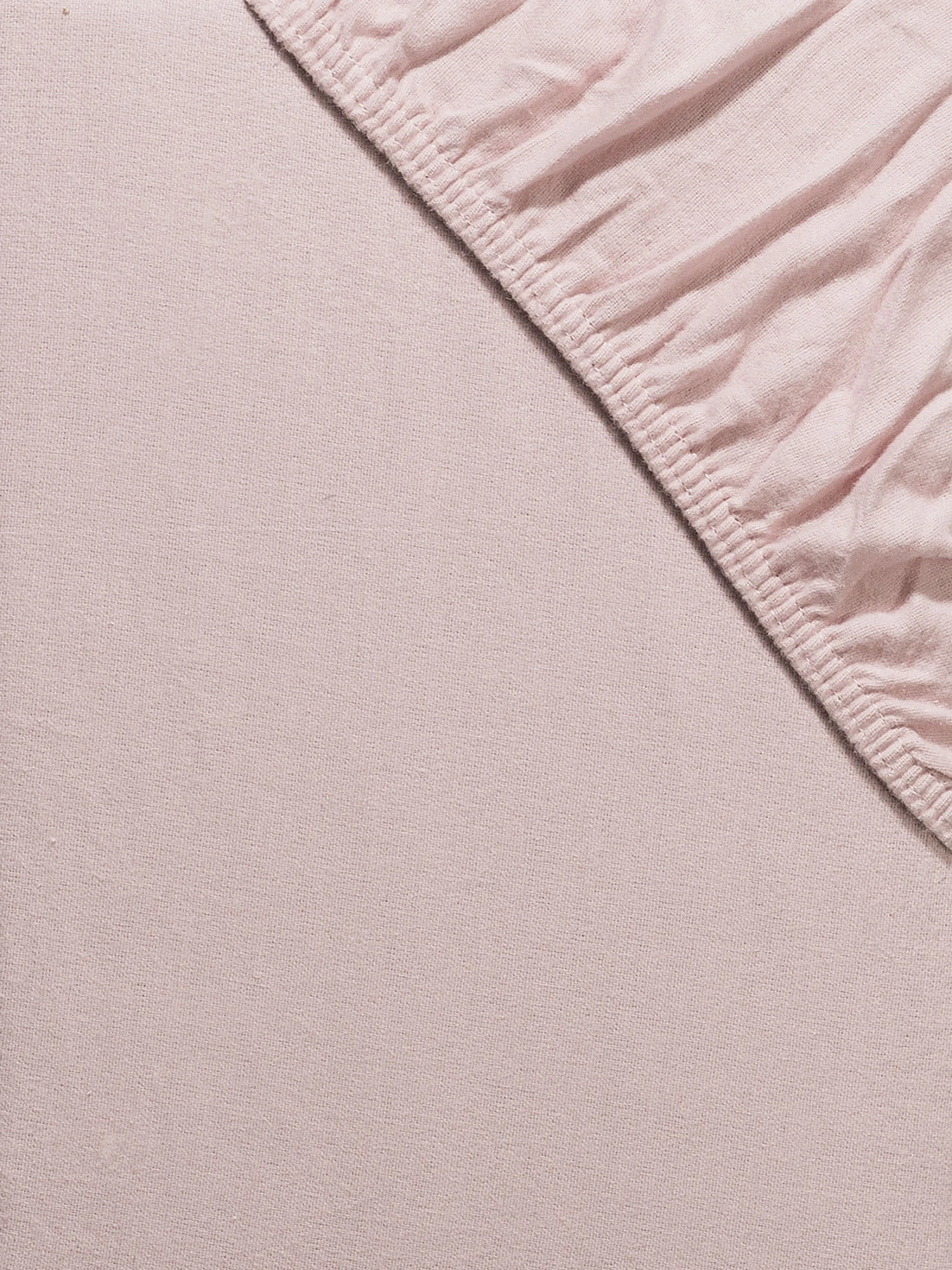 Flanell-Spannbetttuch, Altrosa 5 Flanell-Spannbetttuch, Altrosa – Bild 3