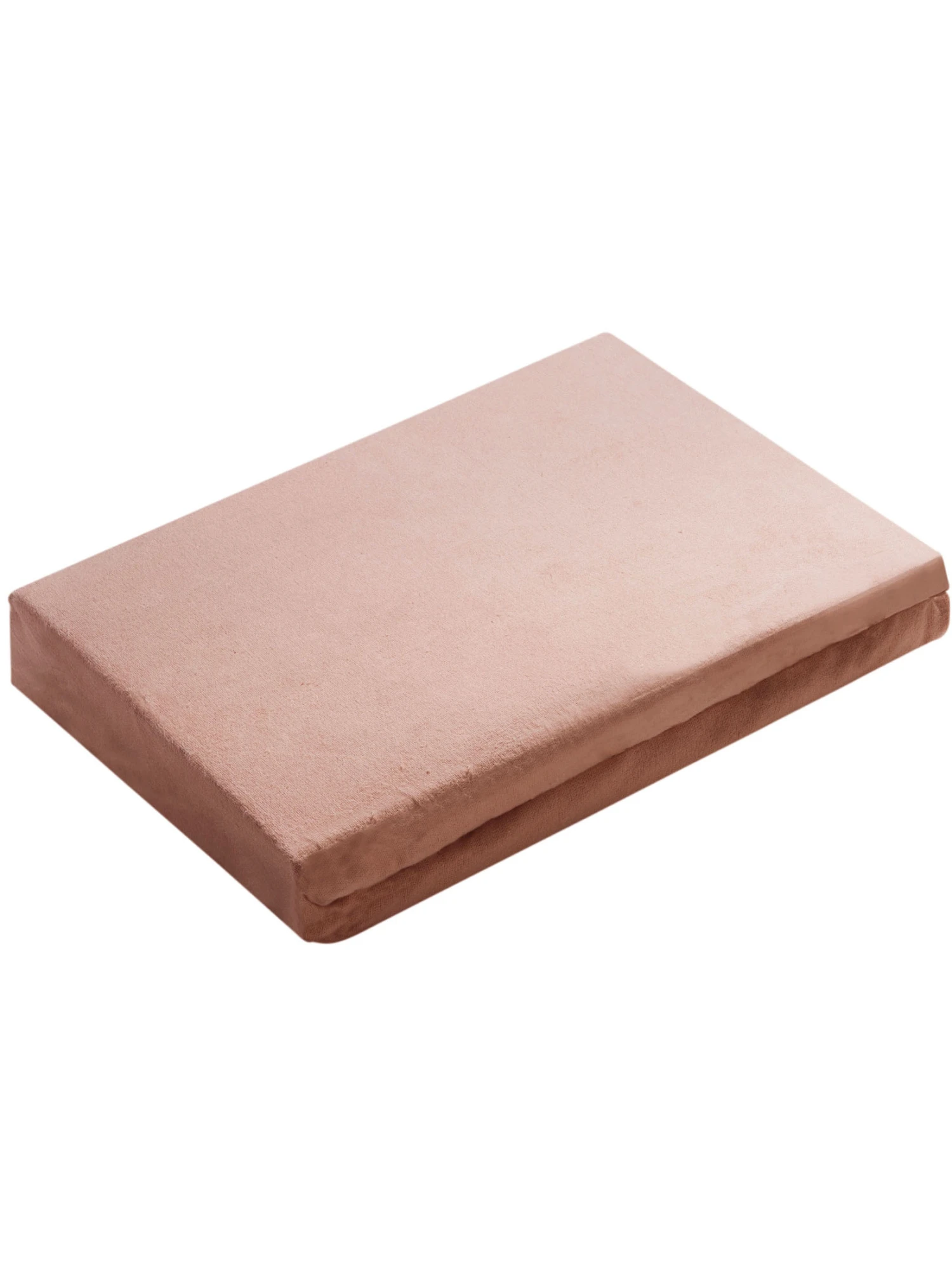 Flanell-Spannbetttuch, Altrosa 4 Flanell-Spannbetttuch, Altrosa – Bild 2