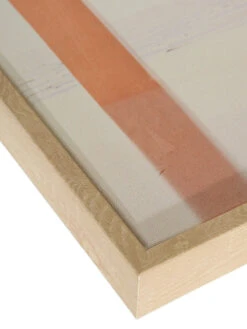 Leinwandbild, Ocker -Teppiche Verkäufe Ausblick Druckgerahmt Beige Ocker 40x50 lup2