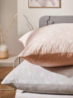 Renforcé-Bettwäsche, Samtrosa -Teppiche Verkäufe Babida Bettwaesche Grau Samtrosa 135x200 spar