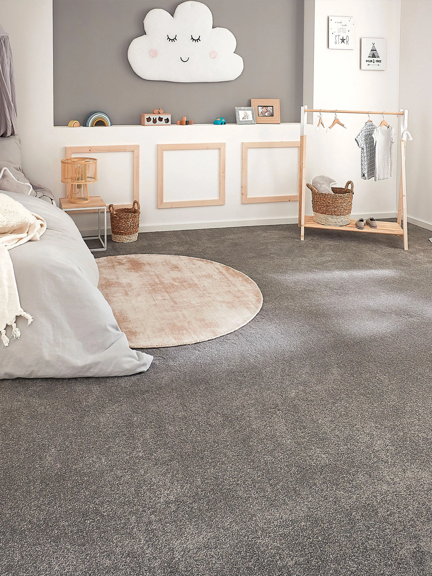 Velours-Teppichboden, Stone 176 3 Velours-Teppichboden, Stone 176