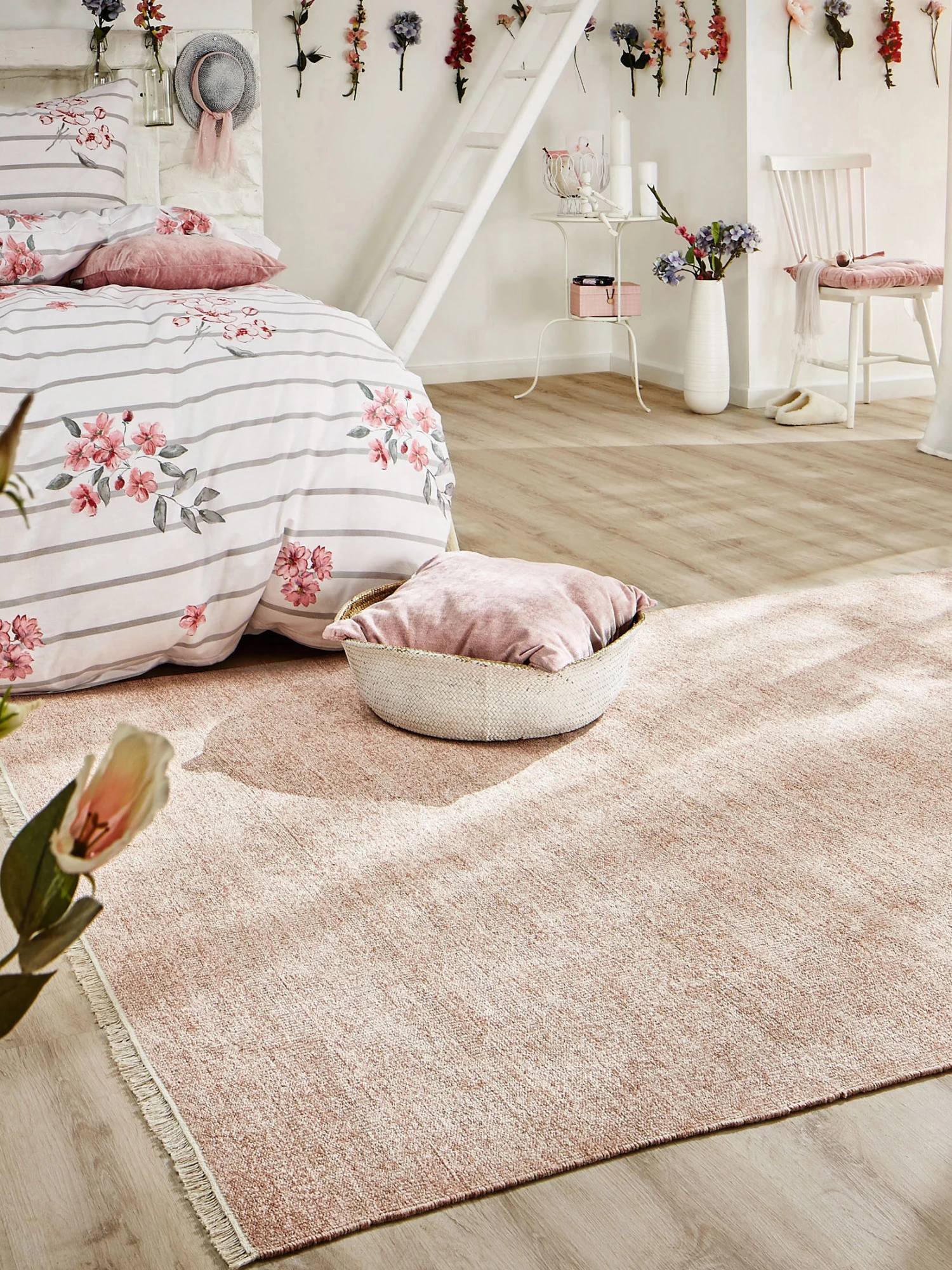 Flachgewebe-Teppich, Baroque Rose 3 Flachgewebe-Teppich, Baroque Rose