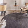 Sisal-Teppich, Mineral Black -Teppiche Verkäufe Barbados SisalTeppich Schwarz MineralBlack 200rund mil