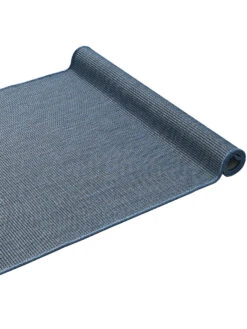 Läufer, Stahl 091 6 Läufer, Stahl 091 -Teppiche Verkäufe Basic Lauefer blau stahl rol