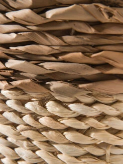 Korb, Weiss/Natur -Teppiche Verkäufe BasketRush Korb Hellbraun WeissNatur 30x30x26 lup1