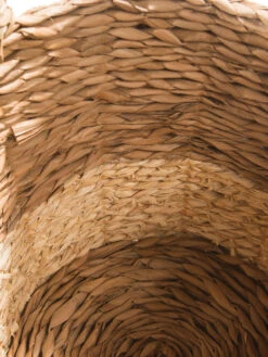 Korb, Weiss/Natur -Teppiche Verkäufe BasketRush Korb Hellbraun WeissNatur 30x30x26 lup3