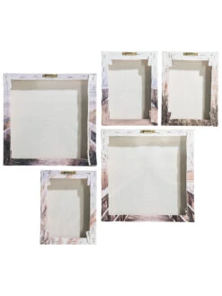 Leinwand Druck, Grau -Teppiche Verkäufe Beach Druck Grau 50x55 ruk2