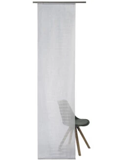 Flächenvorhang, Silber