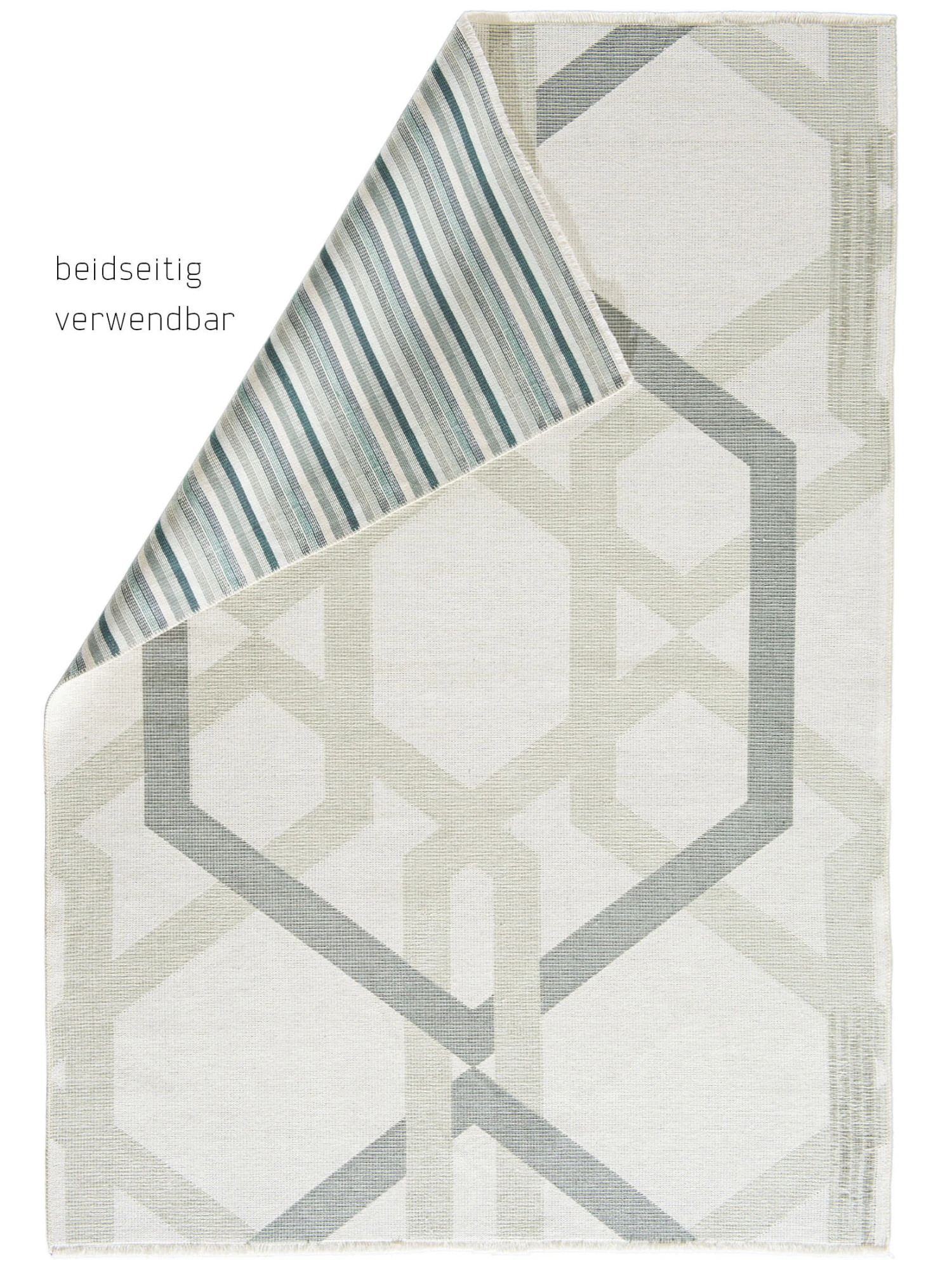 Moderner Teppich, Meeresgrün 4 Moderner Teppich, Meeresgrün – Bild 2