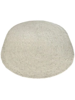 Handweb-Teppich, Creme -Teppiche Verkäufe Bjoerna HandwebTeppich Beige Creme 140x200 oval fper