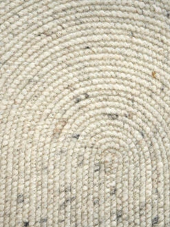 Handweb-Teppich, Creme -Teppiche Verkäufe Bjoerna HandwebTeppich Beige Creme 140x200 oval lup