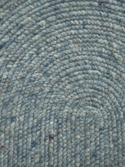 Handweb-Teppich, Aqua 11 Handweb-Teppich, Aqua -Teppiche Verkäufe Bjoerna HandwebTeppich Blau Aqua 140x200 oval lup