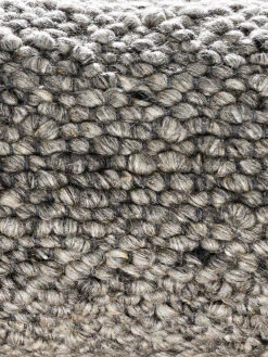 Handweb-Teppich, Stone -Teppiche Verkäufe Borgholm Handwebteppich grau stone lup2