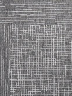 Outdoor-Teppich, Dunkelgrau -Teppiche Verkäufe Borgsum OutdoorTeppich Dunkelgrau Anthrazit 160x230 lup