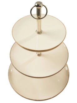 Deko-Etagere, Weiss -Teppiche Verkäufe CakeStand DekoEtagere Weiss 30x30x48 oben per