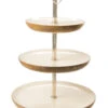 Deko-Etagere, Weiss -Teppiche Verkäufe CakeStand DekoEtagere Weiss 30x30x48 per