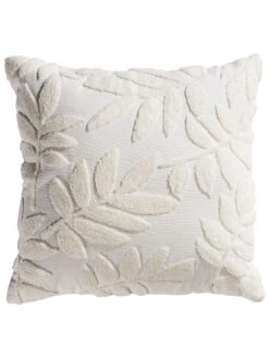 Kissen, Weiss -Teppiche Verkäufe Calamus Kissen Weiss 45x45 pla