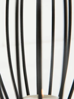 Teelichthalter, Black -Teppiche Verkäufe CandleBall Teelichthalter Schwarz Black 18x18x172C1 lup2