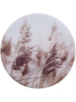 Leinwand Druck, Hellbraun -Teppiche Verkäufe Canvas3er Bild Pampas rosa Multicolor 40rund pla