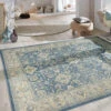 Designer-Teppich, Blue Bell 1 Designer-Teppich, Blue Bell -Teppiche Verkäufe Chainpura DesignerTeppich Hellblau BlueBell 250x300 mil