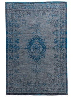 Vintage-Teppich, Grey Turquoise -Teppiche Verkäufe ChaletRoyal Vintageteppich tuerkis GreyTurquoise 140x200 pla