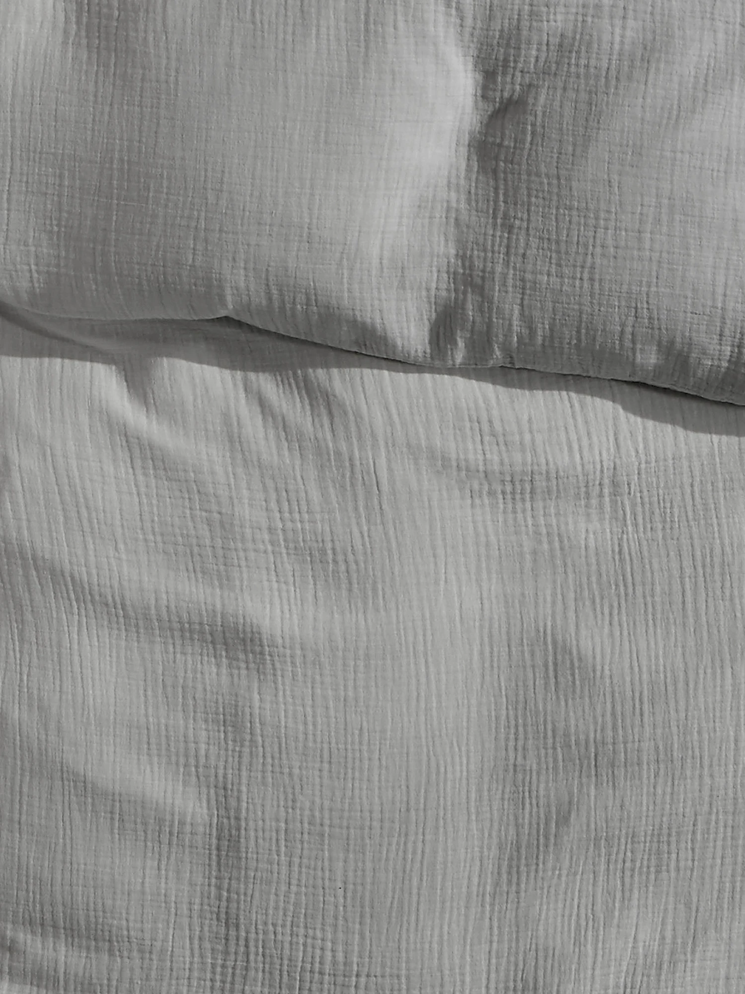 Musselin-Bettwäsche, Graphit 5 Musselin-Bettwäsche, Graphit – Bild 3