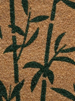 Fußmatte, Bamboo -Teppiche Verkäufe Cochin Fussmatte Gruen Bamboo 45x75 lup
