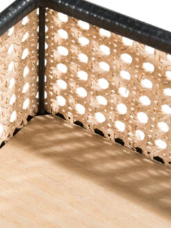 Tisch, Schwarz/Beige -Teppiche Verkäufe CoffeeTable Tisch Schwarz SchwarzBeige 30x60x50 lup1