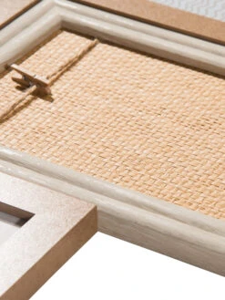 Bilderrahmen, Beige -Teppiche Verkäufe CollageNatural Bilderrahmen Creme Beige 10x15 lup3