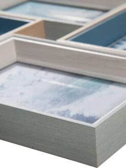 Bilderrahmen, Grau/Blau -Teppiche Verkäufe CollageSea Bilderrahmen Blau GrauBlau 10x15 lup3