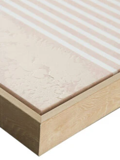 Leinwand-Druck-handbemalt, Hellbeige -Teppiche Verkäufe Cornero Leinwandbild Beige Hellbeige 80x120 lup2