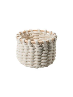 Korb, Hellbeige -Teppiche Verkäufe Cotiri Korb Creme Hellbeige 20x20x14 per