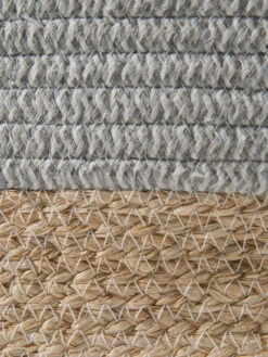 Korb, Grau/Beige -Teppiche Verkäufe Cotiro Korb Grau GrauBeige 25x30x16 lup3