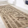 Küchenläufer, Coffee -Teppiche Verkäufe Cuisine FlachgewebeTeppich Beige Coffee2 80x200 mil