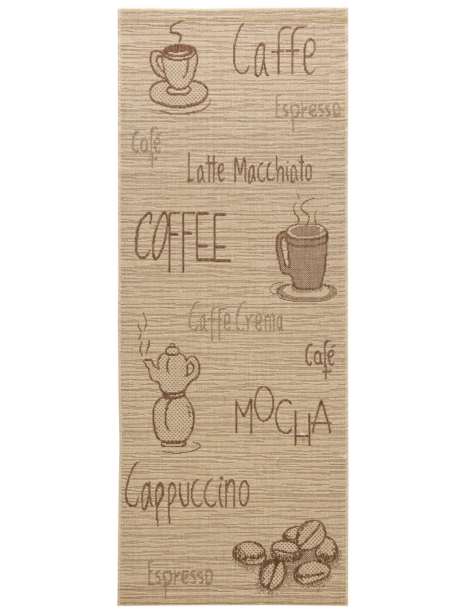 Küchenläufer, Beige 4 Küchenläufer, Beige – Bild 2