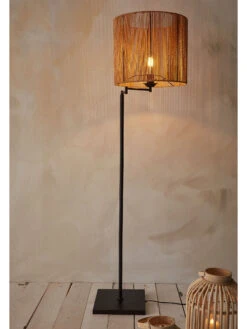 Standleuchte, Dunkelbeige -Teppiche Verkäufe Daito Standleuchte Beige Dunkelbeige 40x40x160 mil