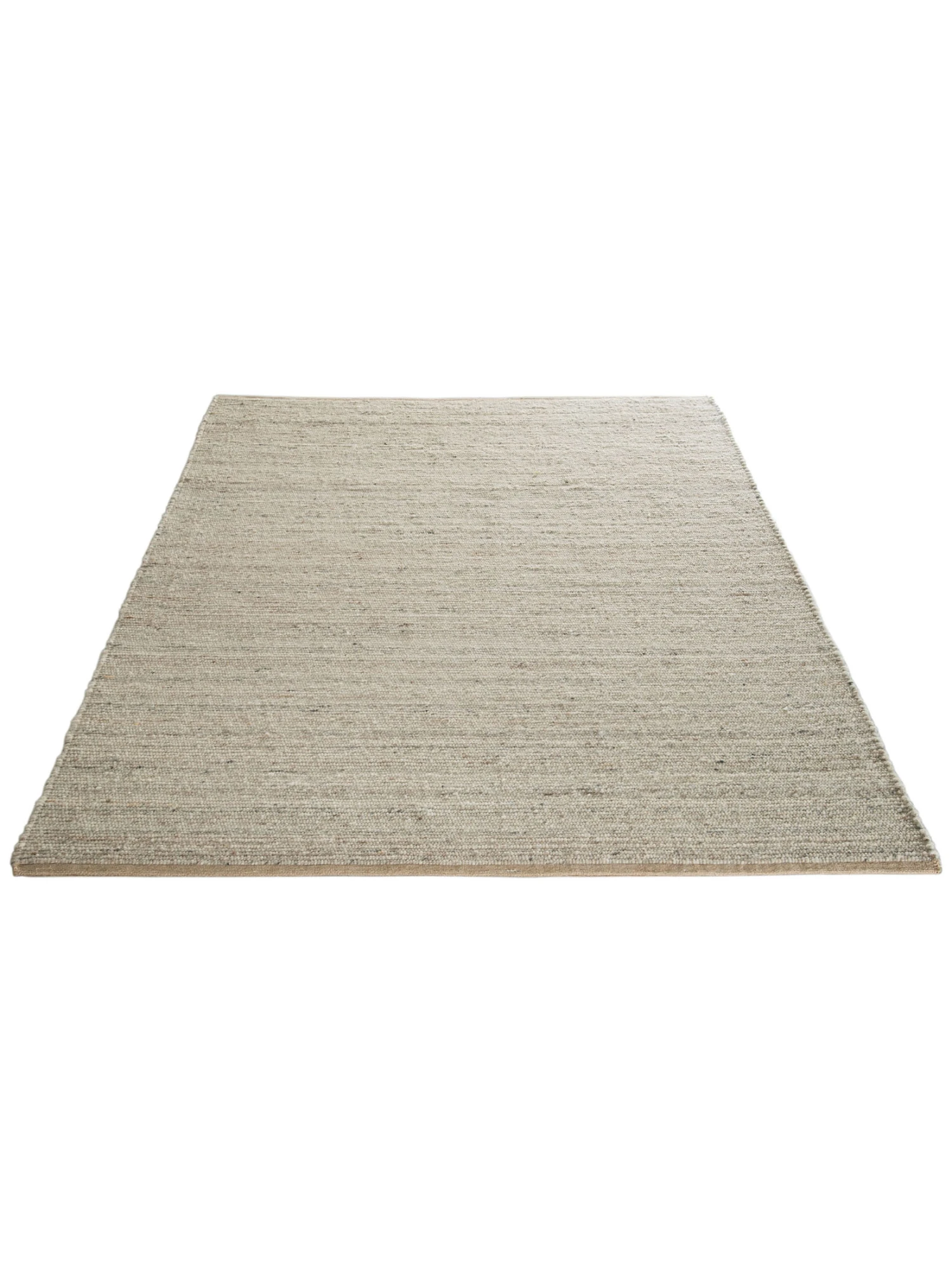 Woll-Teppich, Dunkelbeige 5 Woll-Teppich, Dunkelbeige – Bild 3