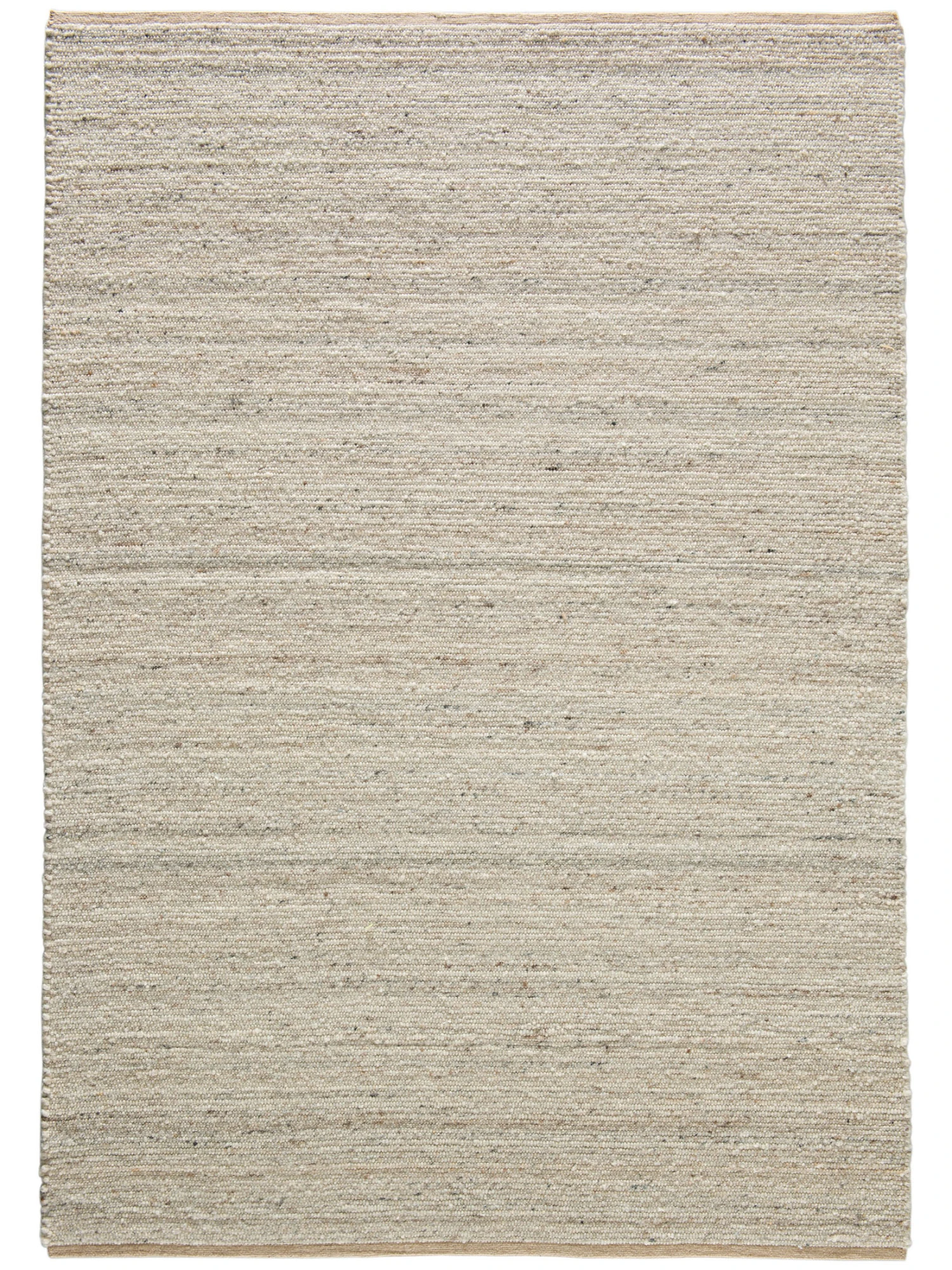 Woll-Teppich, Dunkelbeige 4 Woll-Teppich, Dunkelbeige – Bild 2